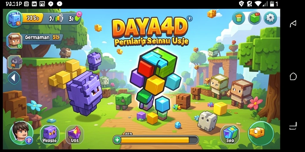 Tampilan gameplay DAYA4D yang seru dan menantang.
