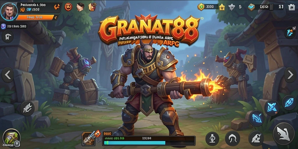 Tampilan gameplay seru di dunia fantasi penuh petualangan.