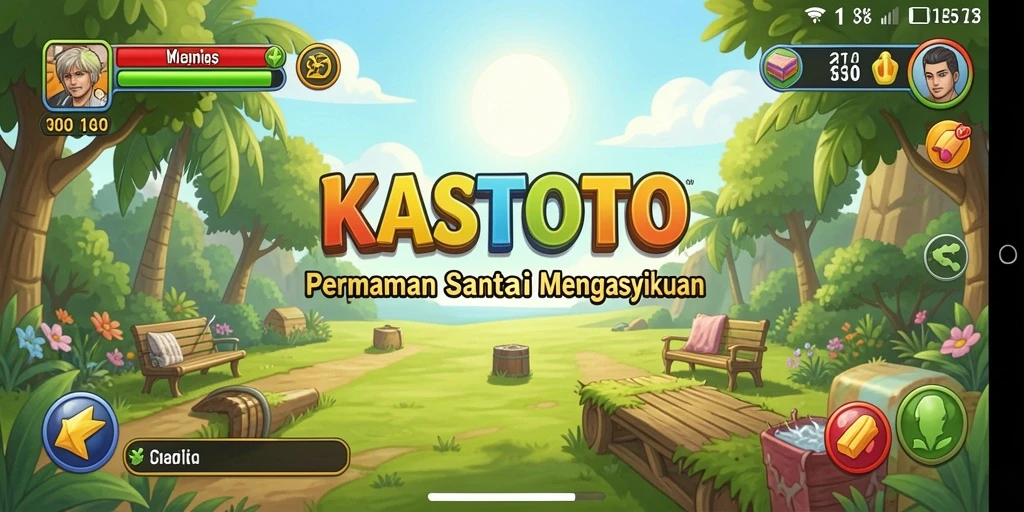 Tampilan gameplay KASTOTO yang menarik dan mengasyikkan.