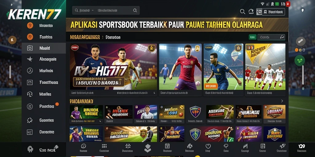 Tampilan gameplay KEREN77 yang menarik untuk taruhan olahraga.