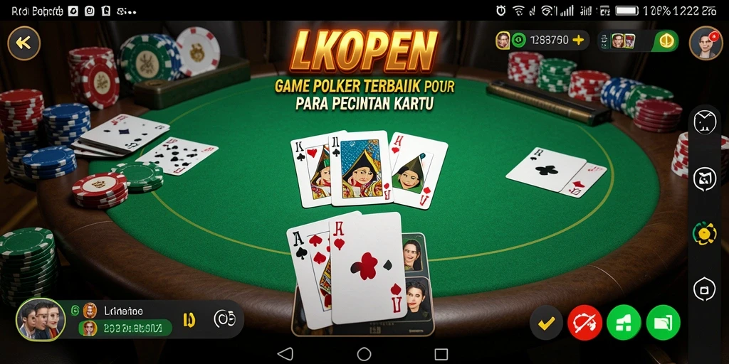 Tampilan gameplay LKOPEN yang menegangkan dan seru.