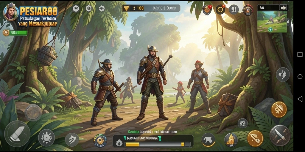 Tampilan gameplay PESIAR88 yang menakjubkan dalam dunia Open World.
