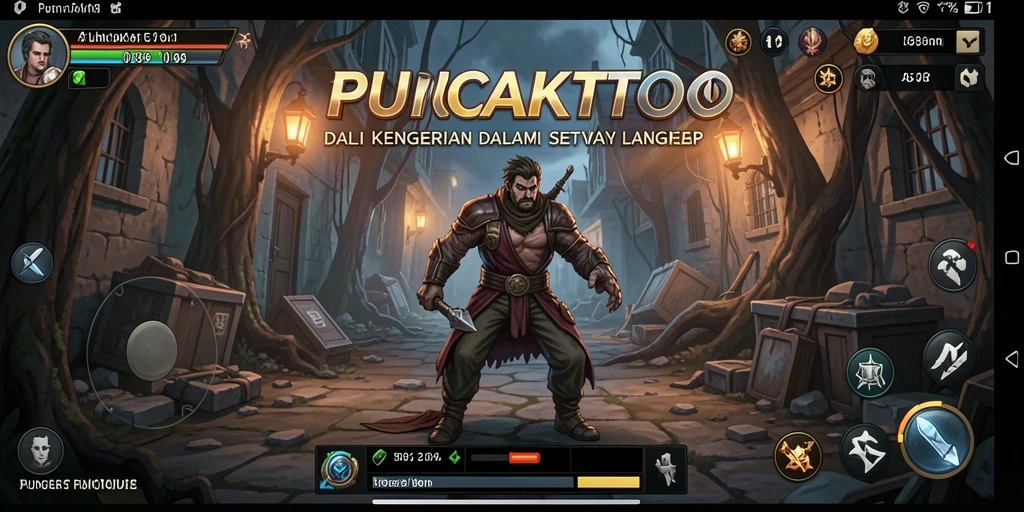 Tampilan gameplay <strong>PUNCAKTOTO</strong> yang menakutkan dan mendebarkan.